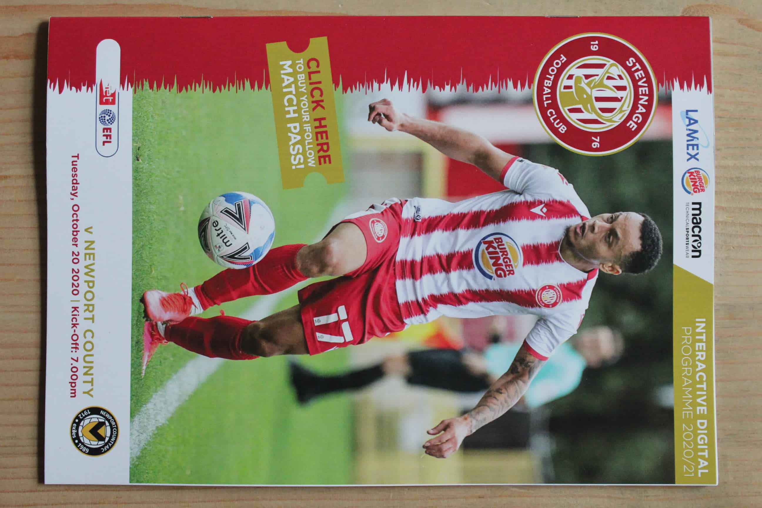 Stevenage Borough FC v Newport County AFC